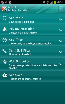 kaspersky cho android 2 